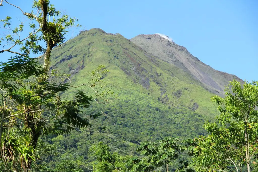Costa Rica Itinerary - one of the best things to do in Arenal Costa rica is hike arenal volcano