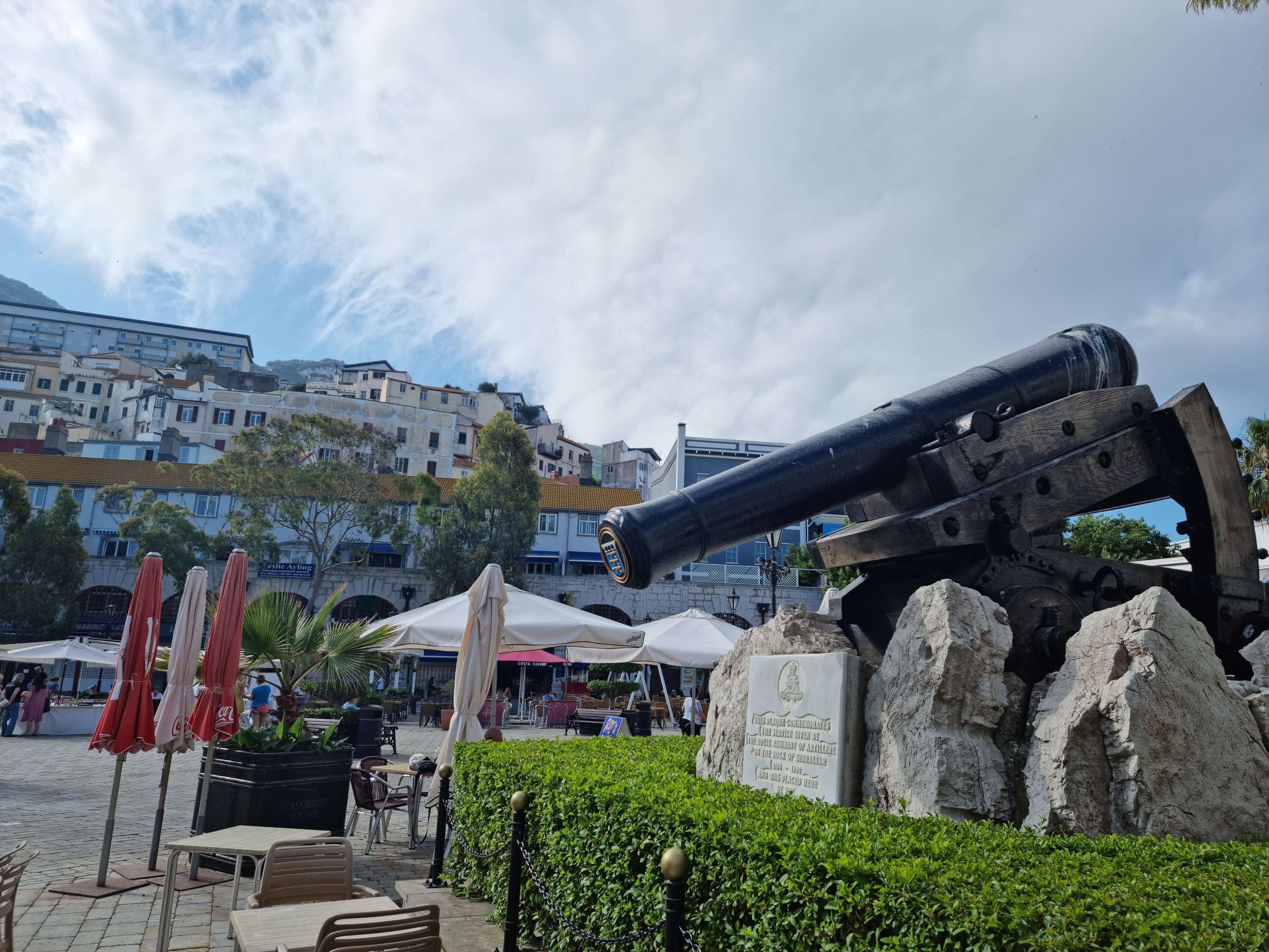 Things to do in Gibraltar - Casemates Square Canon