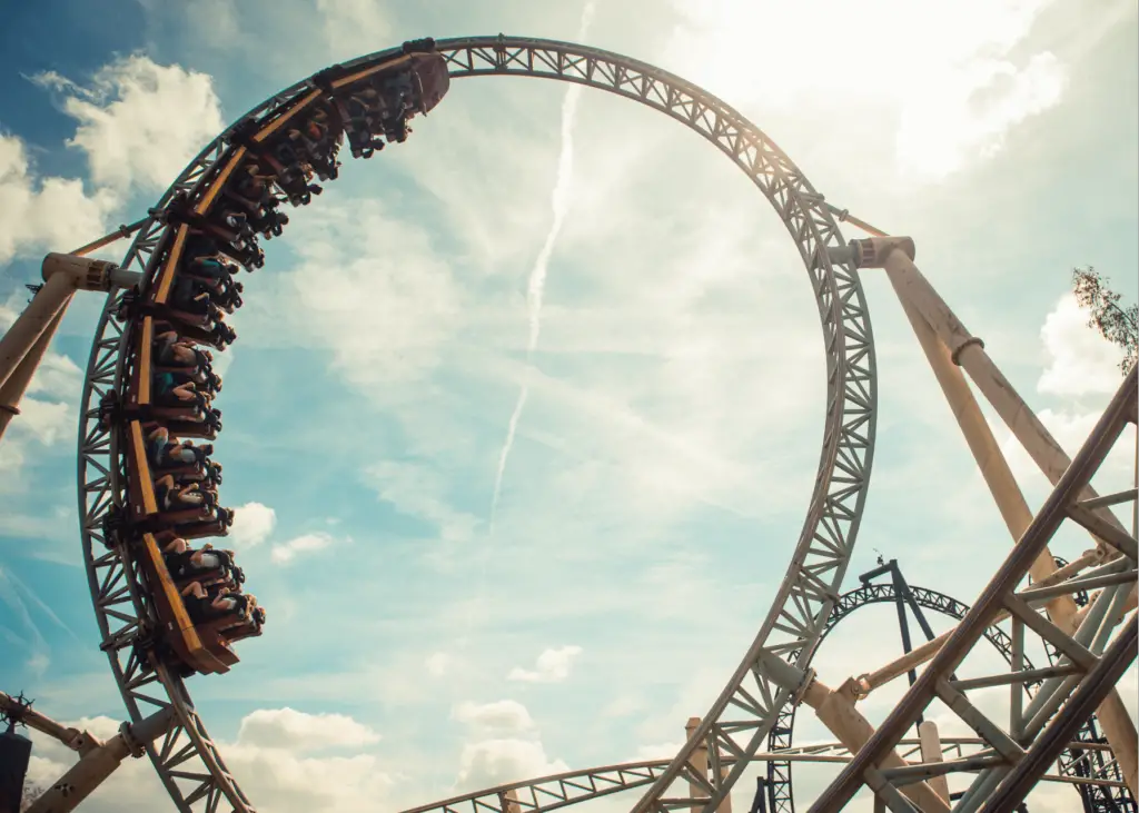 Top Adrenaline Activities UK - Colossus ride at Thorpe Park