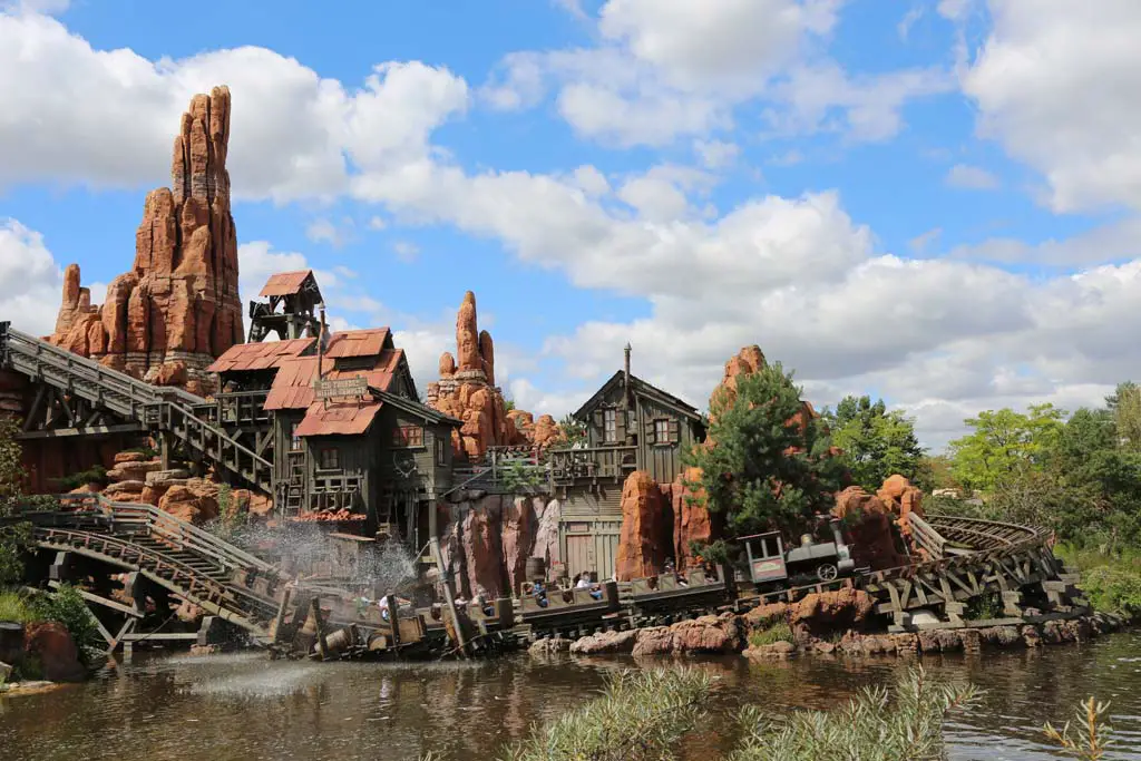 best theme parks in europe - big thunder mountain at Disneyland Paris 