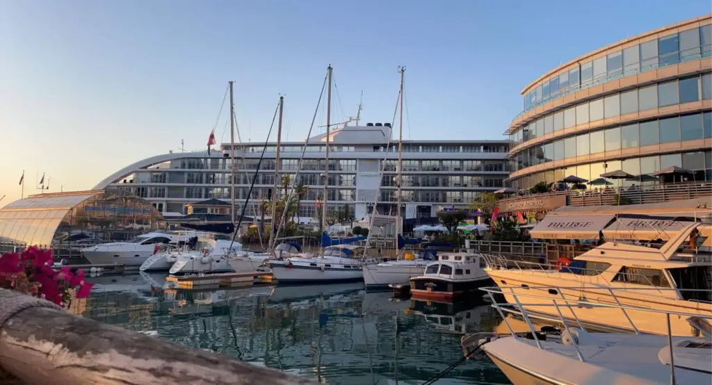 Gibraltar Travel Guide - Ocean village Marina Bay