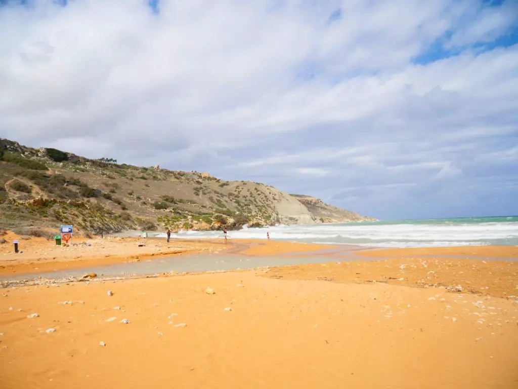 Ramla Bay Reddish Sand Beach