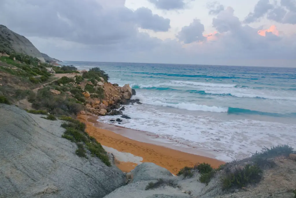 Gozo beaches - San Blas Bay