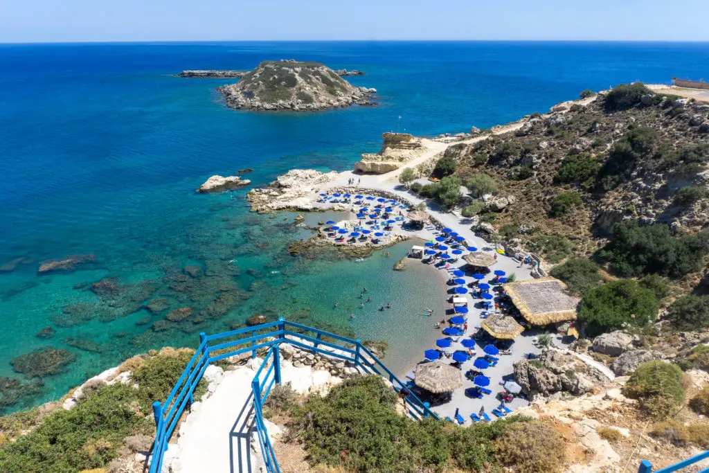 best places to snorkel in greece, Kallithea, Rhodes 