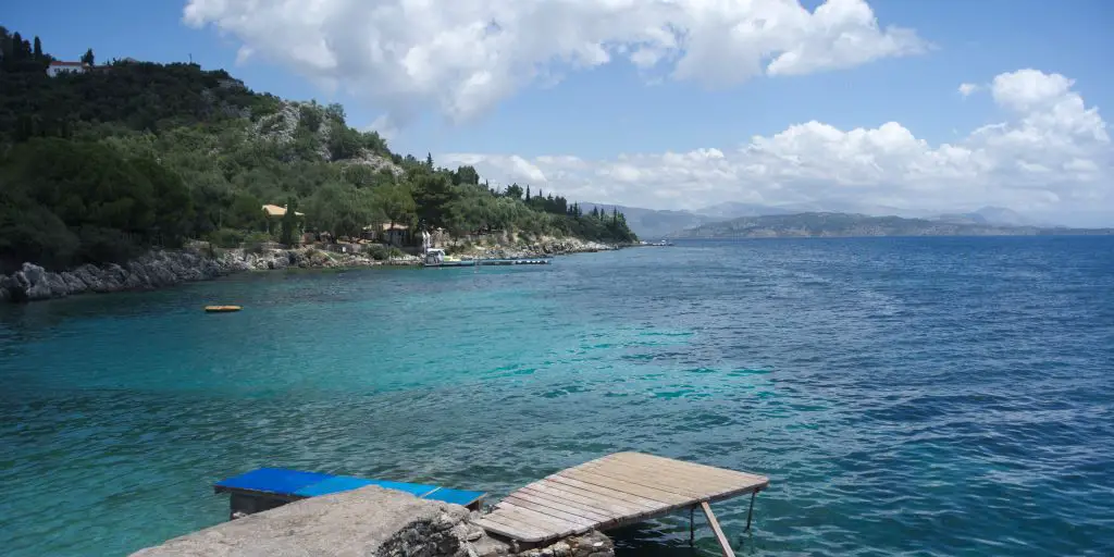 best places to snorkel in greece, Nissaki bay, corfu island