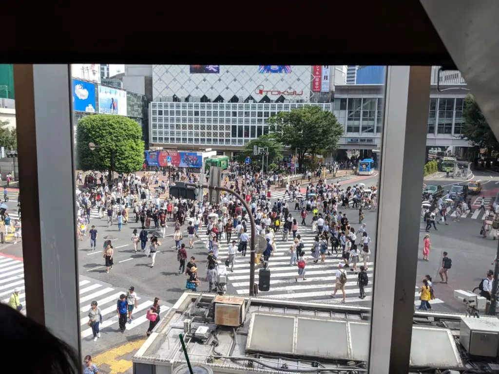 Japan Itinerary 10 days - Shibuya Crossing 