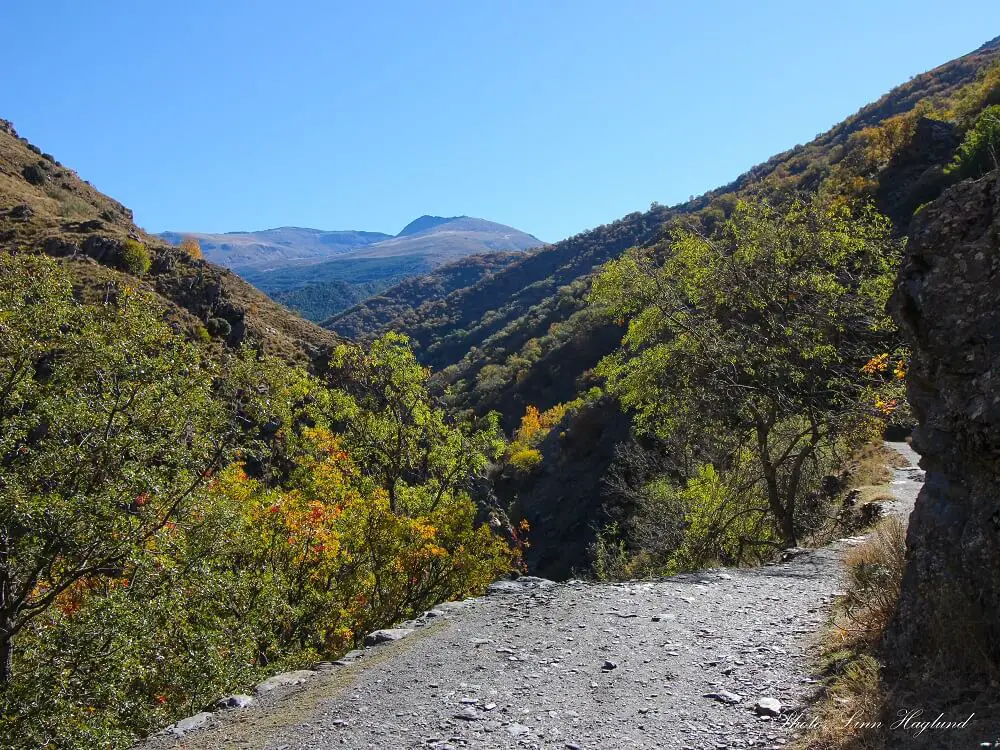 best adventure honeymoon destinations for outdoorsy couples - hiking in Sierra Nevada on an Andalucia road trip 