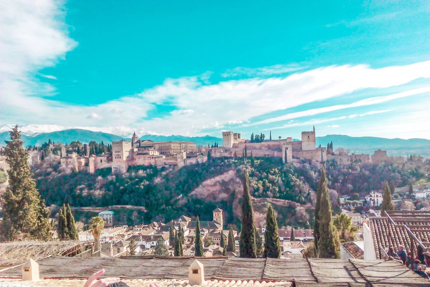 Honeymoon in Spain - Granada View Point 