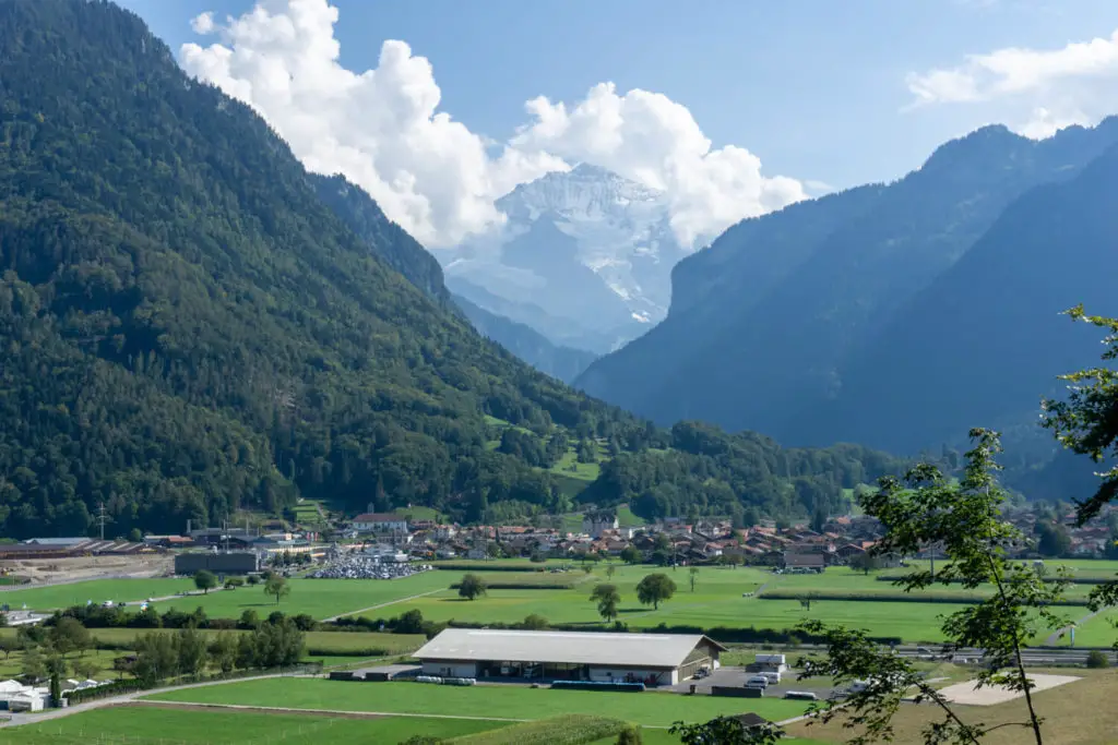 Best adventure travel destinations = Interlaken Switzerland