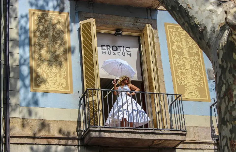 Romantic things to do in Barcelona - Erotic Museum 