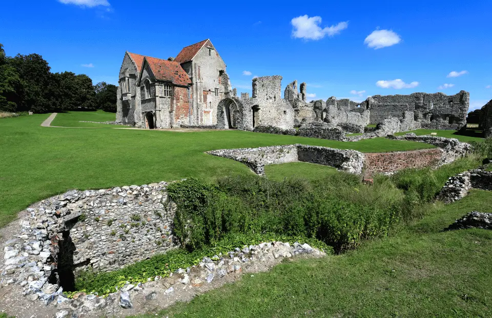 Things to do in Kings Lynn, Norfolk - visit the grounds of Castle Acre