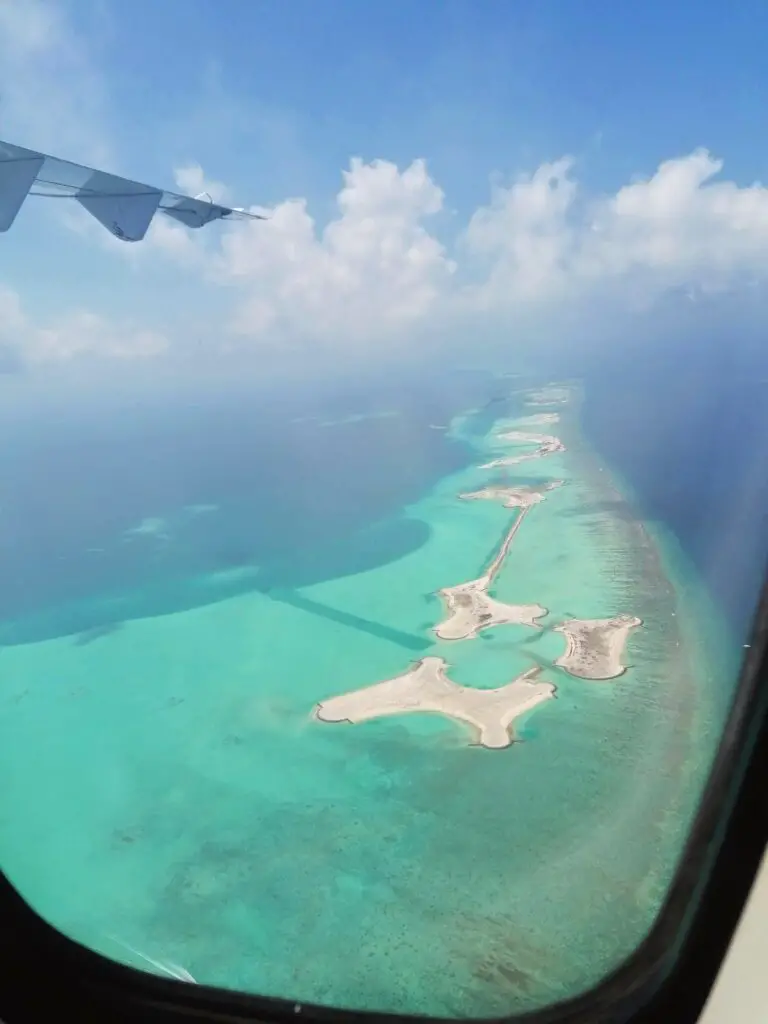 Riu Palace Maldives reviews of the domestic flights 