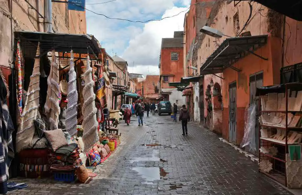 Marrakech Travel Tips - take a map to avoid getting lost in the Medina 