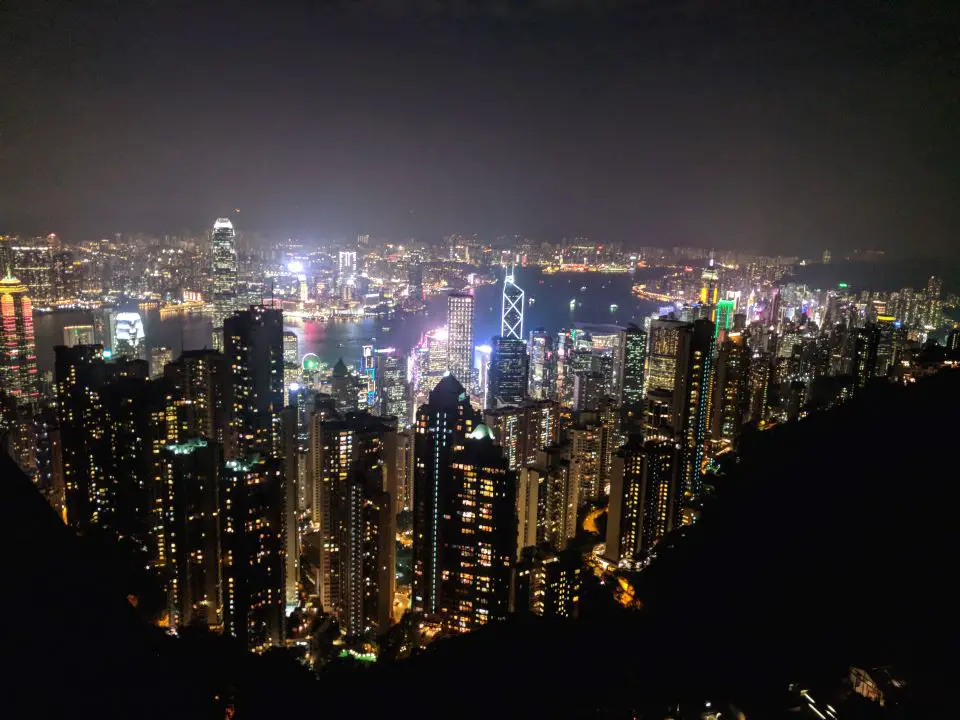Top 10 things to do in Hong Kong for First-Time Visitors visit Victoria Peak 
