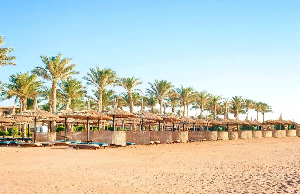 Romantic places in Egypt - the beaches of Sharm el sheikh